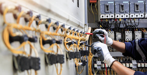 Professional Electrician technician working in Spout Springs, NC